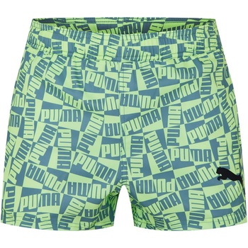 PUMA Бански гащета Puma Men's Logo Swim Shorts - Mineral Blue