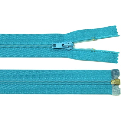 Spirálový zip no.5 rozepínací 90cm - více barev color: 607 tyrkysová