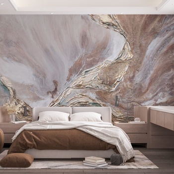 Image 1 of Decono Фототапет Pink Watercolor