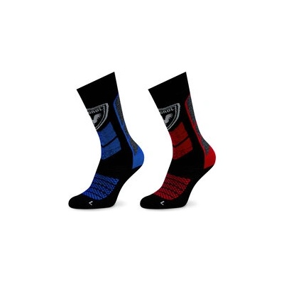 Rossignol Комплект 2 чифта чорапи за ски Jr Termotech 2P RLMYX02 Черен (Jr Termotech 2P RLMYX02)