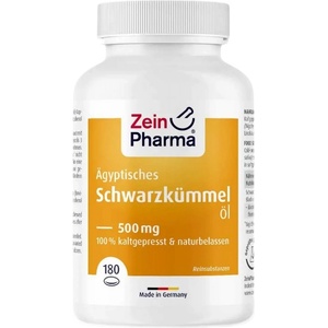 Zein Pharma Black Seed Oil 500 mg [180 капсули]
