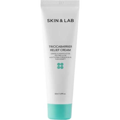 SKIN&LAB Tricicabarrier Relief Cream - Успокояващ крем за лице с центела 50мл