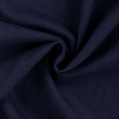 Len FABRICI - Tmavě modrá denim