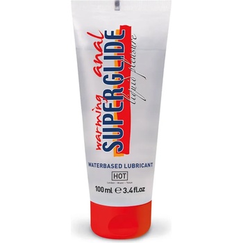 HOT Анален лубрикант със затоплящ ефект - Anal Superglide Warming 100ml (HOT0044044)