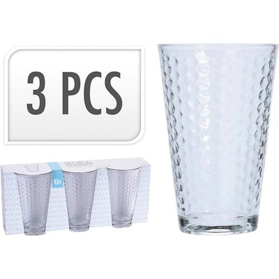 Excellent Houseware Souprava sklenic puntíky 3 x 300 ml