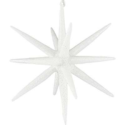 House Doctor Украшения за коледна елха Spike 12 см бели 4 бр (206921514)
