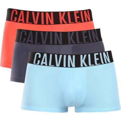 Calvin Klein Комплект от три - мъжки боксерки Calvin Klein многоцветни Calvin Klein | Sin Cherven Siv Mnogotsveten | МЪЖЕ | XL