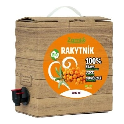 Zamio 100% ovocná šťava Rakytník Bio 3 l