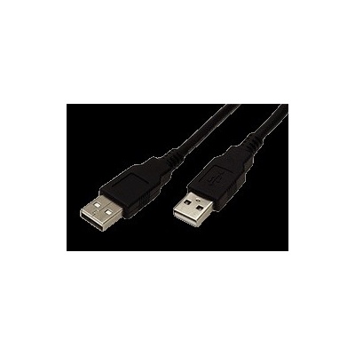Roline 11.02.8930 USB 2.0 kabel propojovací A(M) - A(M), 3m, černý