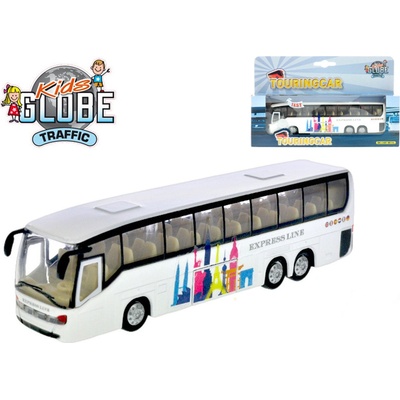 Kids Globe Traffic autobus 19cm kov