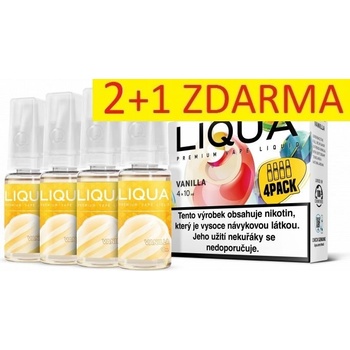 Ritchy Liqua Elements 4Pack Vanilla 4 x 10 ml 12 mg