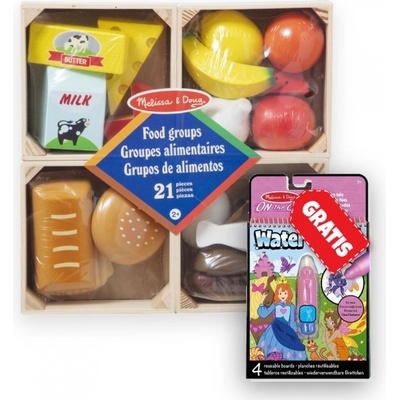 ПРОМОЦИЯ: Комплект за хранене Melissa & Doug + Water WOW магия с вода приказки БЕЗПЛАТНО (AS_6074866_6074889)
