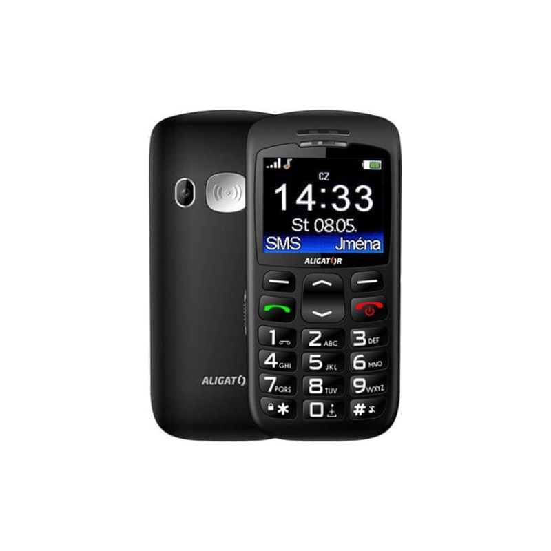 ALIGATOR A670 Senior černá