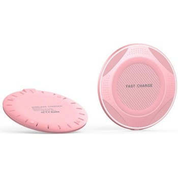 Planet Tech Безжично зарядно Planet Tech, Tънък дизайн, 10W, Розов (SM125 Pink)