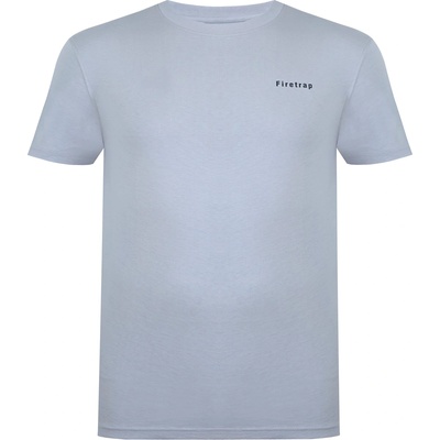 Firetrap Мъжка тениска Firetrap Trek T Shirt Mens - Grey