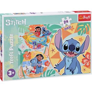 Trefl Пъзел Trefl от 24 макси части - Щастлив ден на Лило и Стич (14365)