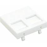 Brand-Rex Лицев панел Brand-Rex MMCUNILGD45001, 45mm x 45mm, 2 x RJ-45 Jack (MMCUNILGD45001)