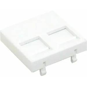 Brand-Rex Лицев панел Brand-Rex MMCUNILGD45001, 45mm x 45mm, 2 x RJ-45 Jack (MMCUNILGD45001)