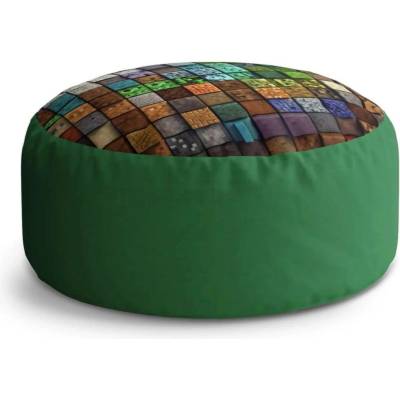 Sablio Taburet Circle Blocks Abstract: 38x48 cm