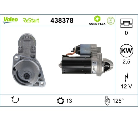 Startér VALEO 438378