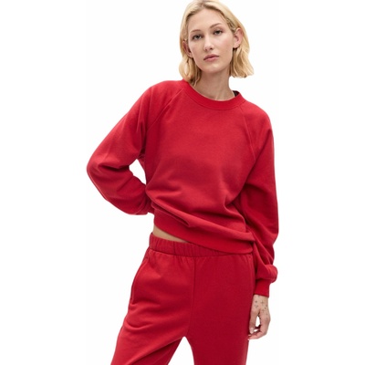 GAP New Raglan Crew červená