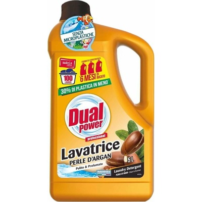 Dual Power univerzálny prací gél Argan 5 l 100 PD