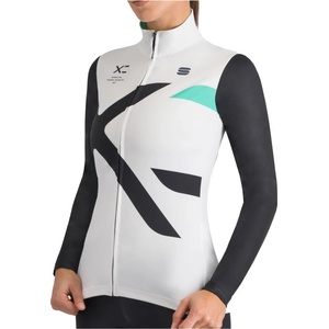 Sportful Дамско яке за ски бягане Sportful Women's Squadra Jersey Cross-country ski jacket - White / Black - размер XL (103-2658-0315)