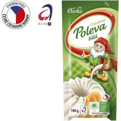 Carla cukrářská poleva bílá 100 g x20