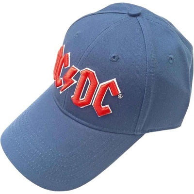 AC/DC Red Logo Шапка с козирка Demin Blue UNI (ACDCCAP02D)