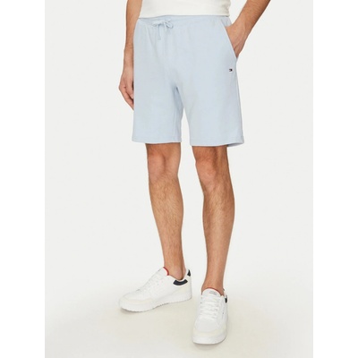 Tommy Hilfiger pánské světle modré teplákové kraťasy MW0MW37240