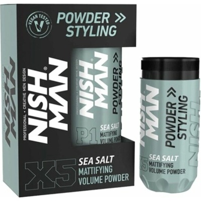 NISHMAN Powder Styling Wax Sea Salt X5 20 gr