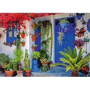 Schmidt Spiele - Puzzle Mediterranean front door 1000 - 1 000 piese