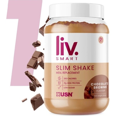 USN Liv. Smart Slim Shake Meal Replacement, 550 Grams
