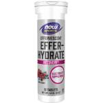 NOW Foods Effer-Hydrate / Effervescent Recovery [10 разтворими таблетки] Горски плодове