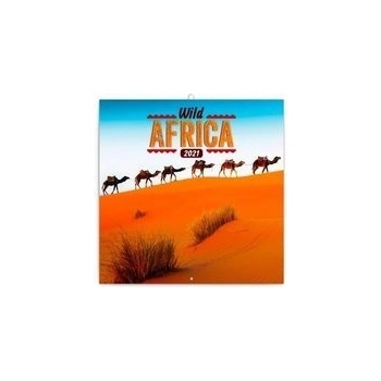 Poznámkový Divoká Afrika 30 x 30 cm 2021