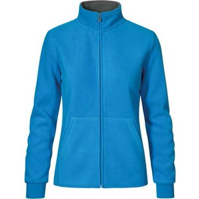Promodoro dámská dvojitá fleecová mikina E7985 Turquoise