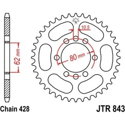 JT Sprockets JTR 843-49 – Zbozi.Blesk.cz