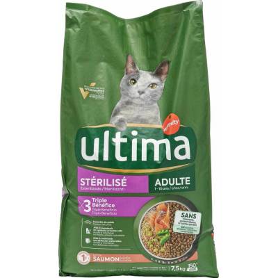 Ultima s lososom pre sterilizované mačky 7,5 kg