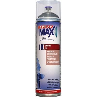 SprayMAX S6 UniFill plnič ve spreji Tmavě šedý 500ml