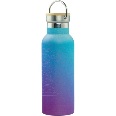 Baagl Termoska s bambusovým víčkem Gradient modro fialová 500 ml