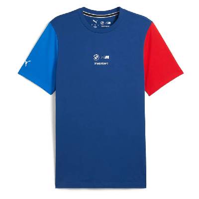 Тениска Puma BMW Motorsport Car 2 short sleeve T-shirt - Blue (Pro Blue / M Color)