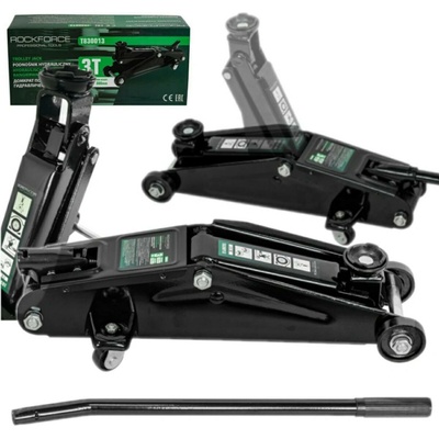 Rock FORCE Hydraulický automobilový zdvihák žaba zdvihák 3 t