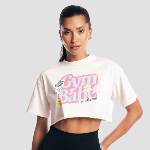 GymBeam Дамска тениска GymBabe Cream M