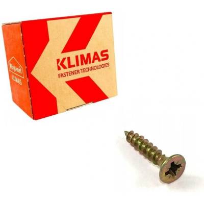 KLIMAS Wkret-met KMH Ø4 mm PZ-2 vrut do dřeva se zápustnou křížovou hlavou 16 mm - 1 000 ks