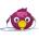 Affenzahn Детска чанта за рамо Affenzahn Kid's Brustbeutel Vogel Shoulder bag - Pink - размер One Size (510-5504-0111)