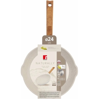 Bergner Pánev s nepřilnavým povrchem 24 cm Naturally BG-30638-CR