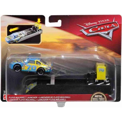 Mattel Cars 3 Vystřelovač s autíčkem Floyd Mulvihill FLH77