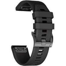ESES Silikonový řemínek černý pro Garmin Fenix 5/6/Forerunner 935/945 1530000834