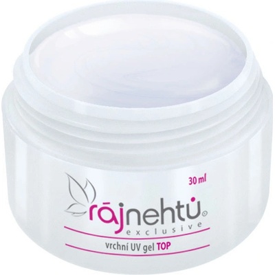 Ráj nehtů UV gel TOP vrchní 30 ml