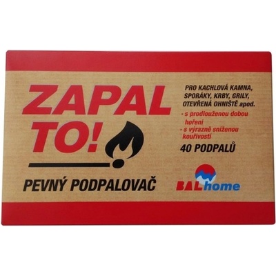 BALhome Zapal To pevný 40 ks – Zboží Mobilmania